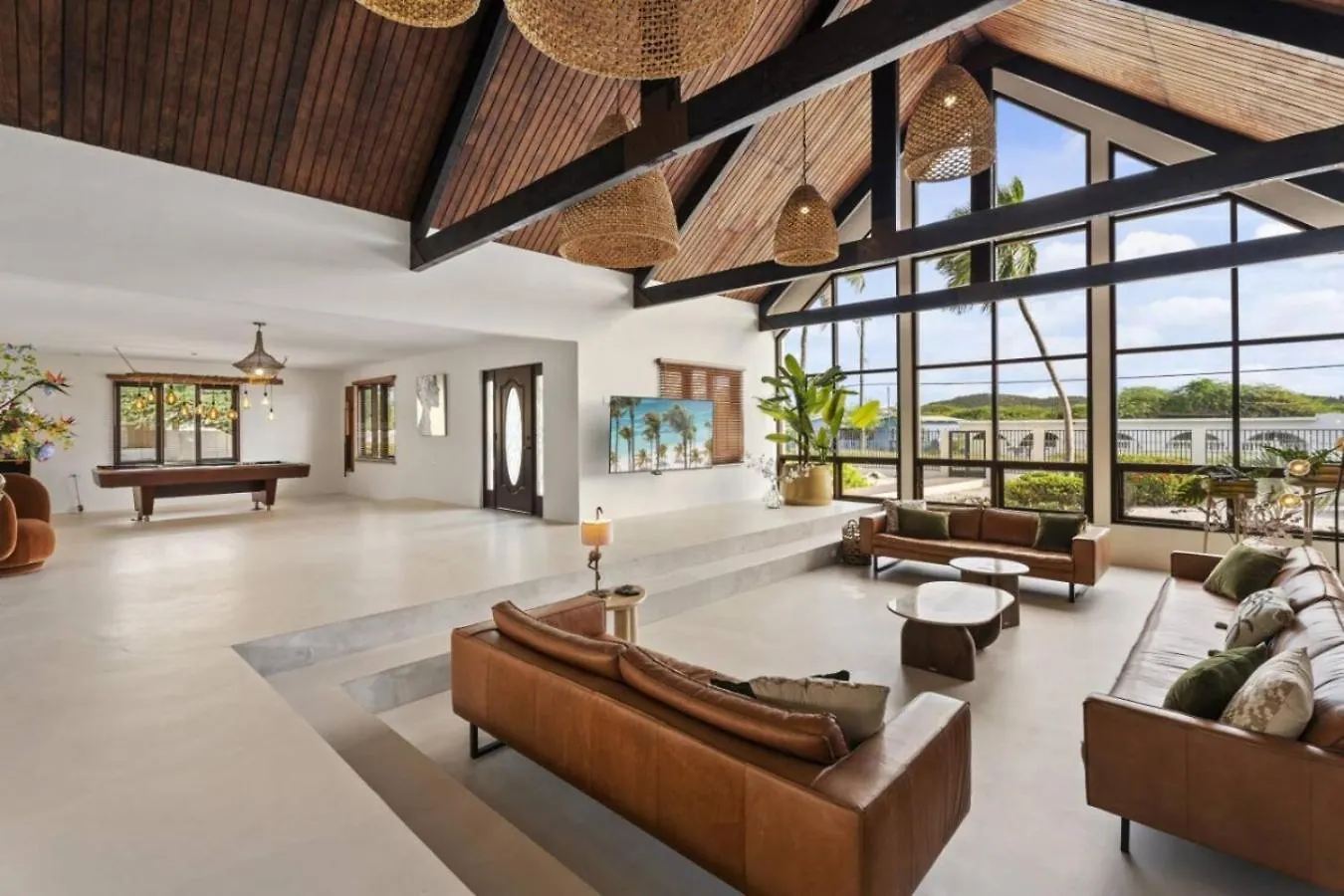New - 6Br 4Ba Big Villa - Casibari Residence Santa Cruz Aruba